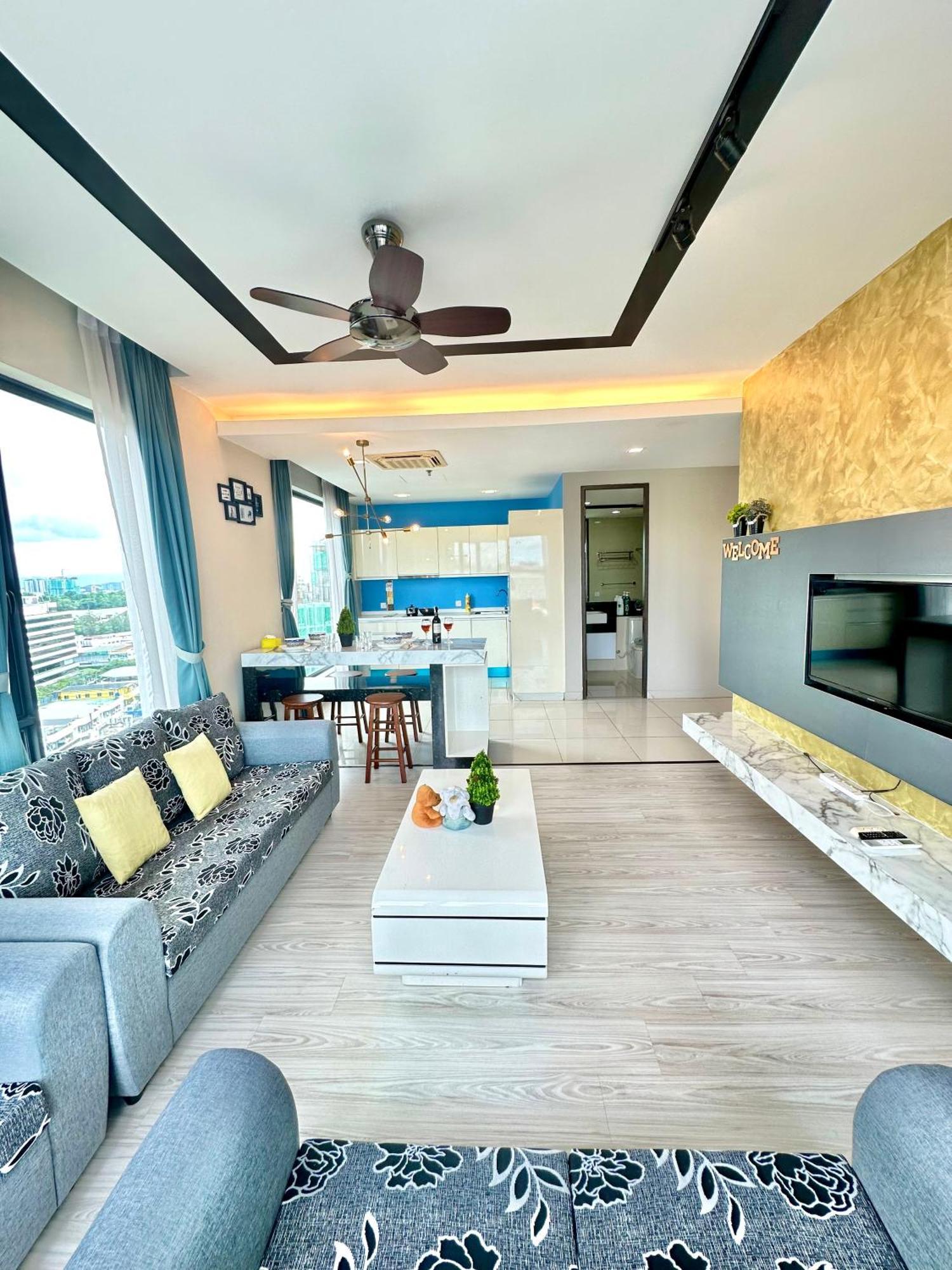 Cozy Living Sky Apartment Кота Кинабалу Екстериор снимка