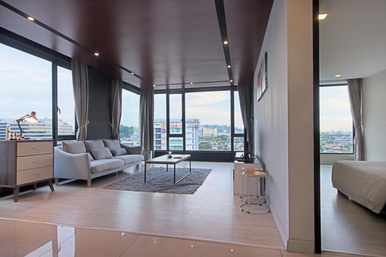 Cozy Living Sky Apartment Кота Кинабалу Екстериор снимка