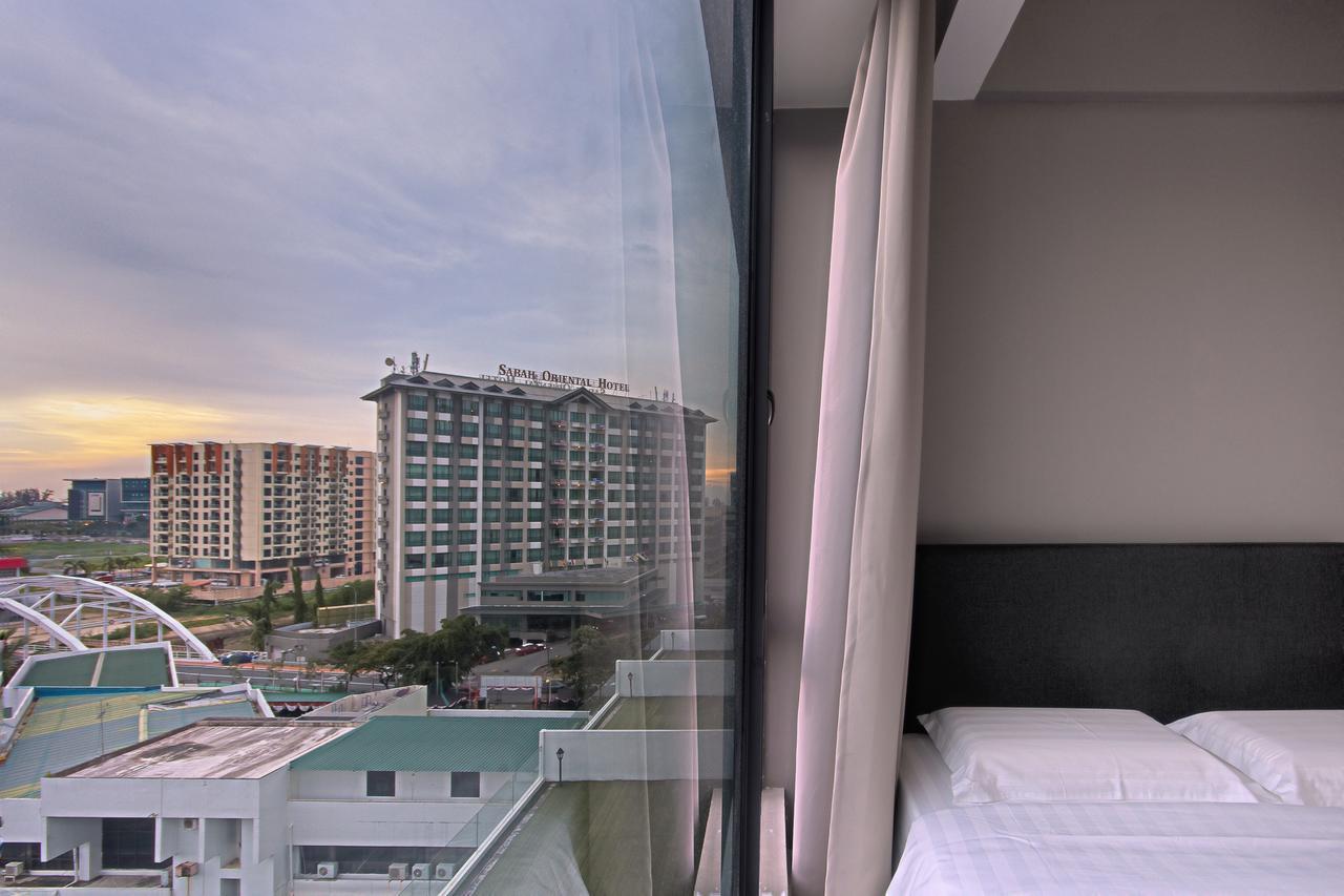 Cozy Living Sky Apartment Кота Кинабалу Екстериор снимка