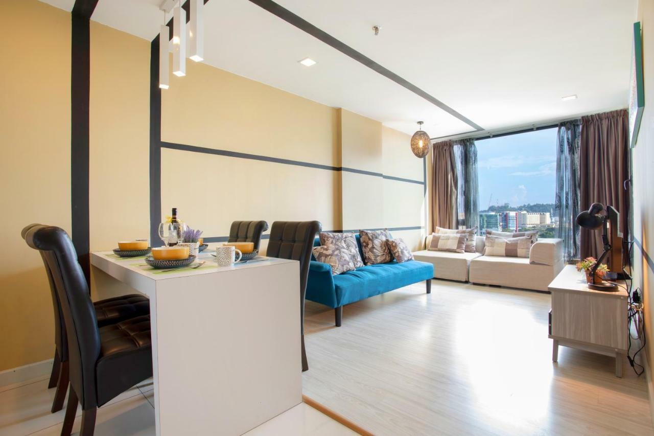 Cozy Living Sky Apartment Кота Кинабалу Екстериор снимка