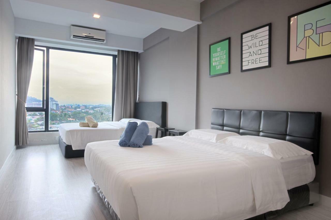 Cozy Living Sky Apartment Кота Кинабалу Екстериор снимка