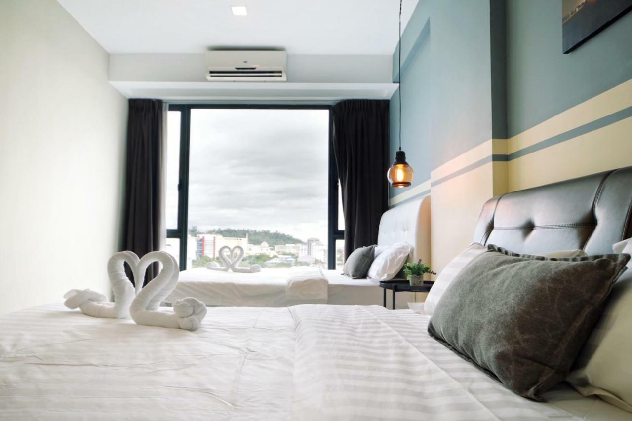 Cozy Living Sky Apartment Кота Кинабалу Екстериор снимка