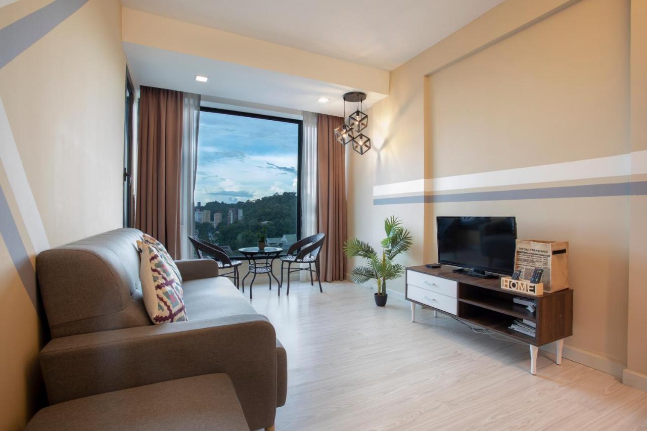 Cozy Living Sky Apartment Кота Кинабалу Екстериор снимка