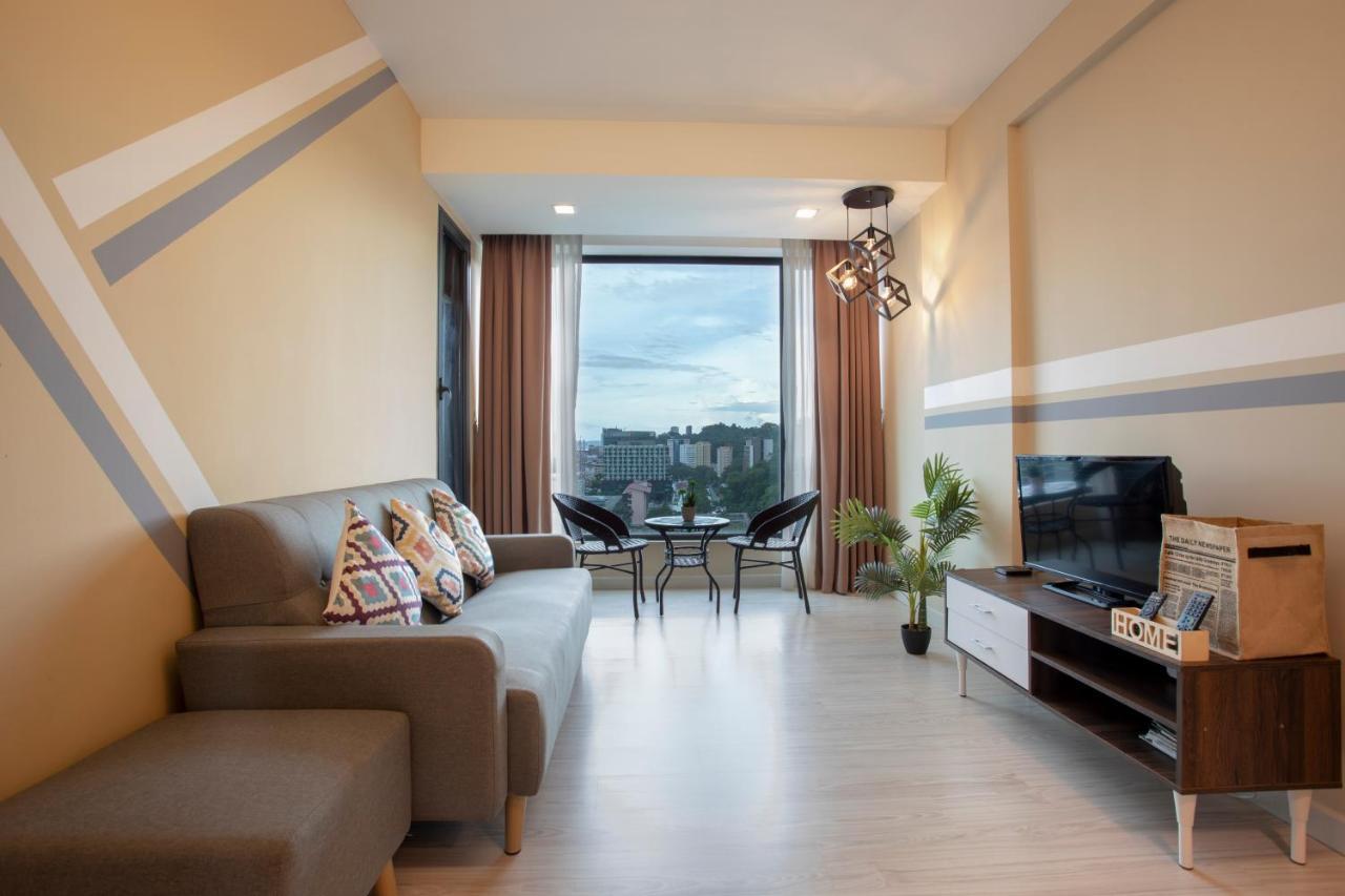Cozy Living Sky Apartment Кота Кинабалу Екстериор снимка